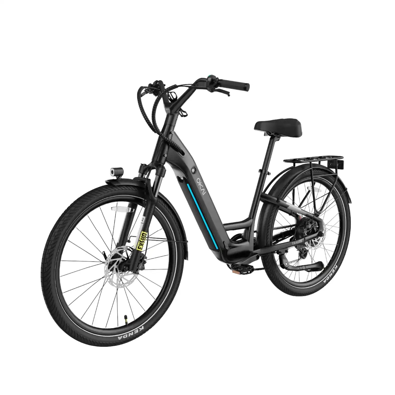 trekking e-bike viator 8.0i OKAI TraVRS EB80 Step Thru Commuter Electric Bike