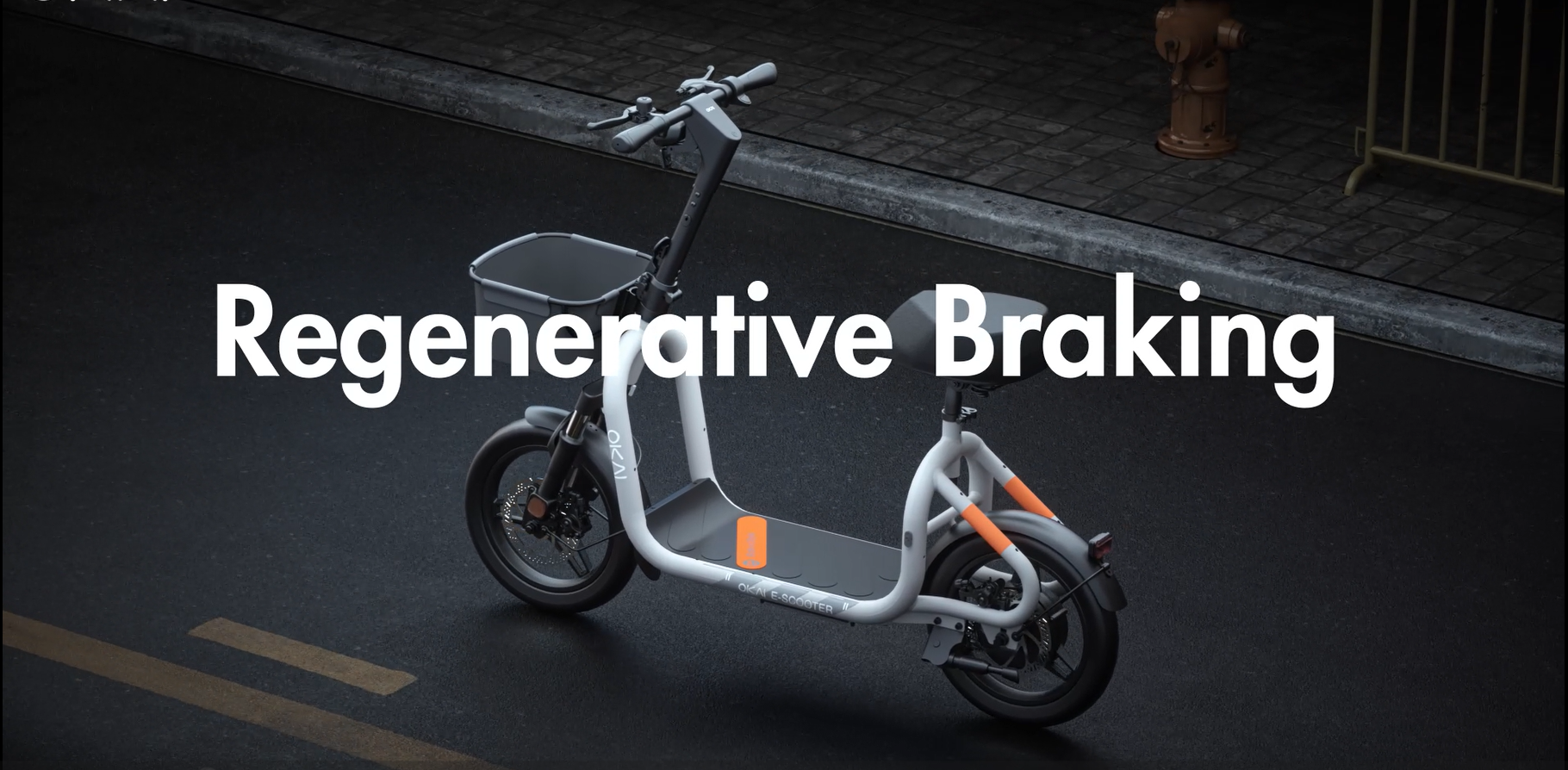 What kind of vehicle has more power the more you ride it? -- OKAI reveals the black technology of kinetic energy recovery!