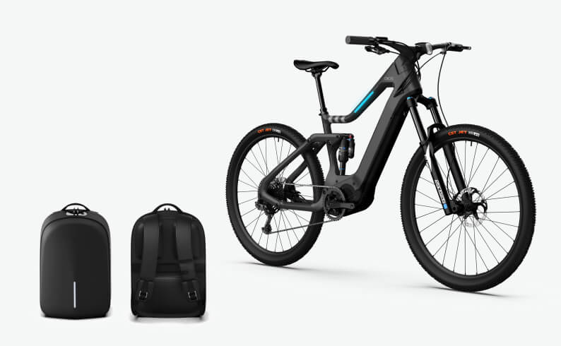 CES ebikes: OKAI EB20 is an ebike for tech lovers – and there's a matching Smart Backpack with UV sterilizing chamber too