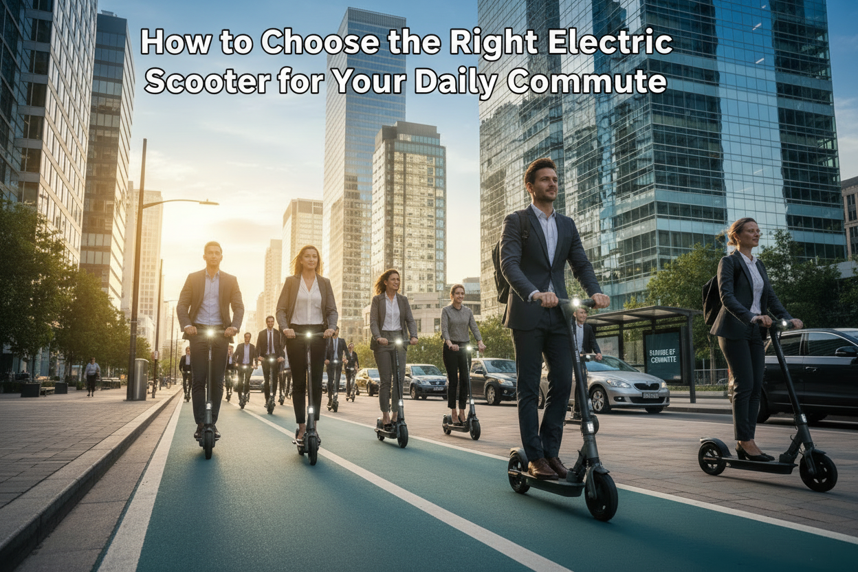 How to Choose the Right Electric Scooter for Your Daily Commute