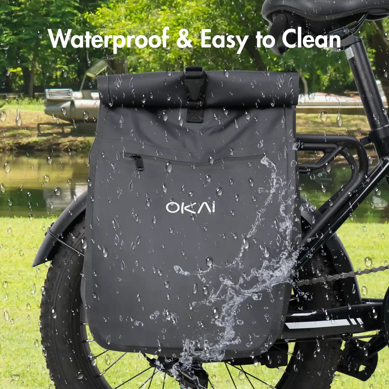 Waterproof Bike Panniers (2 Pack)
