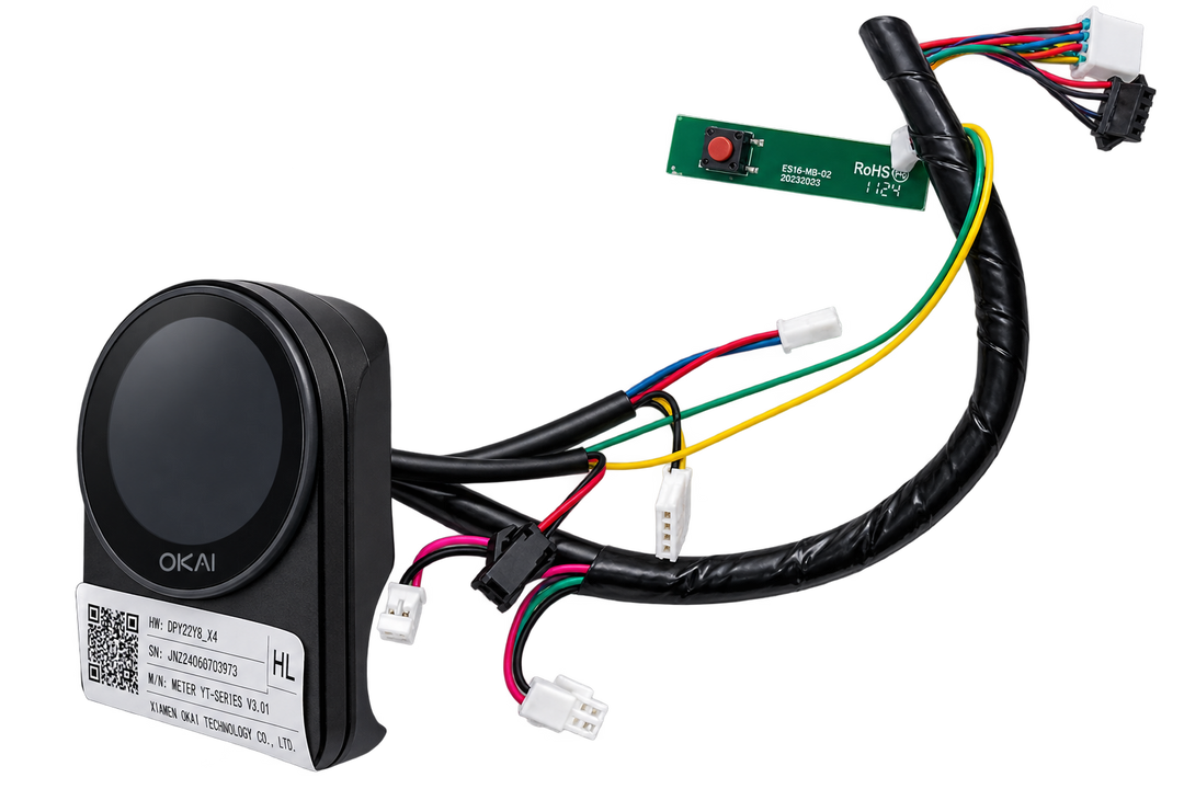 OKAI OEM ES40 NEON ULTRA Display Meter Assembly (Please Read Description)
