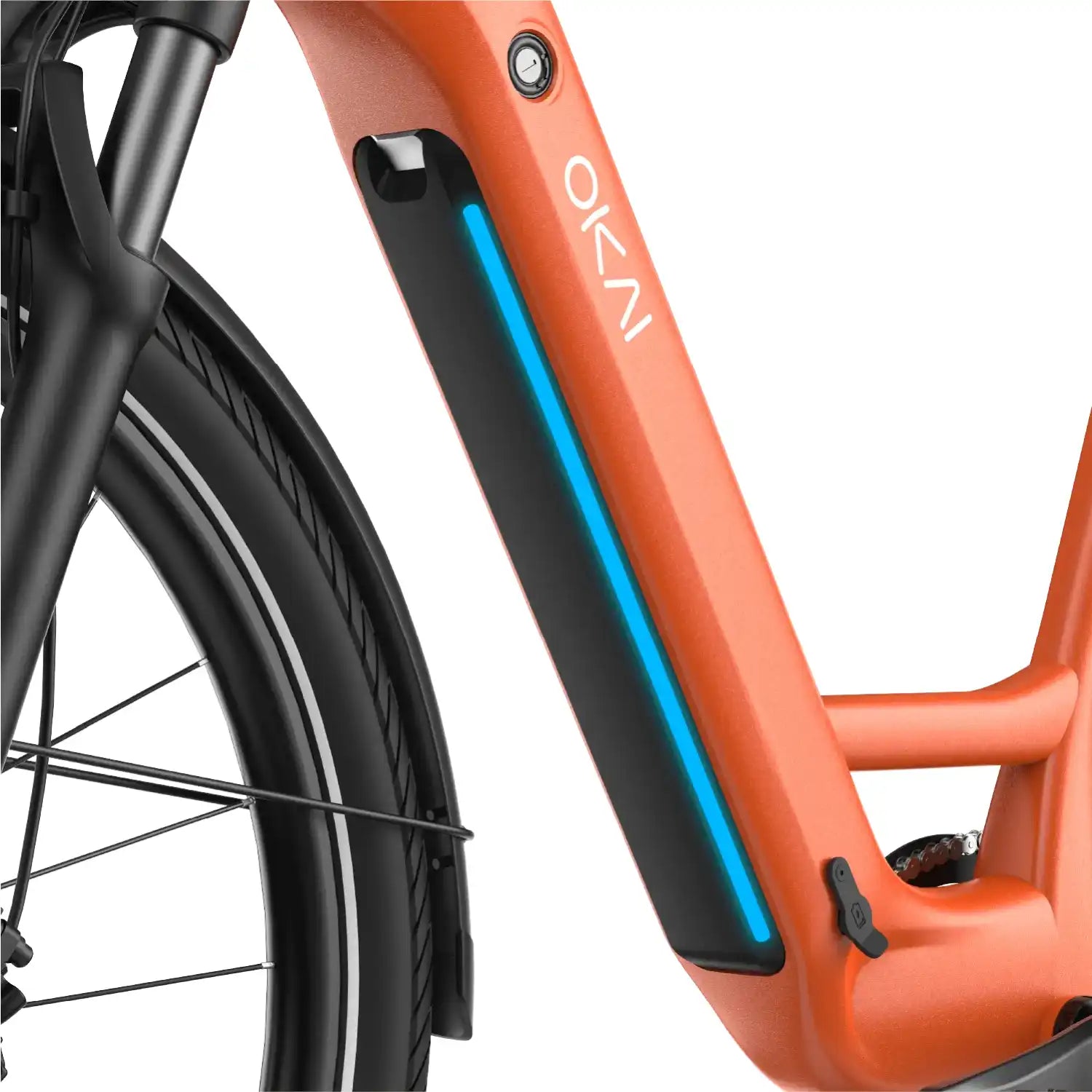 electric bicycle orange county OKAI TraVRS EB80 Step Thru Commuter Electric Bike