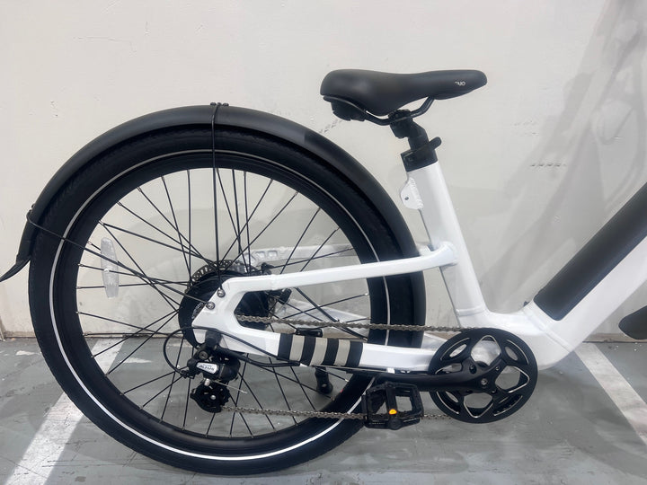 LOCAL PICK UP ONLY- OPEN BOX- OKAI Stride EB40 Commuter e-Bike Color White #0405