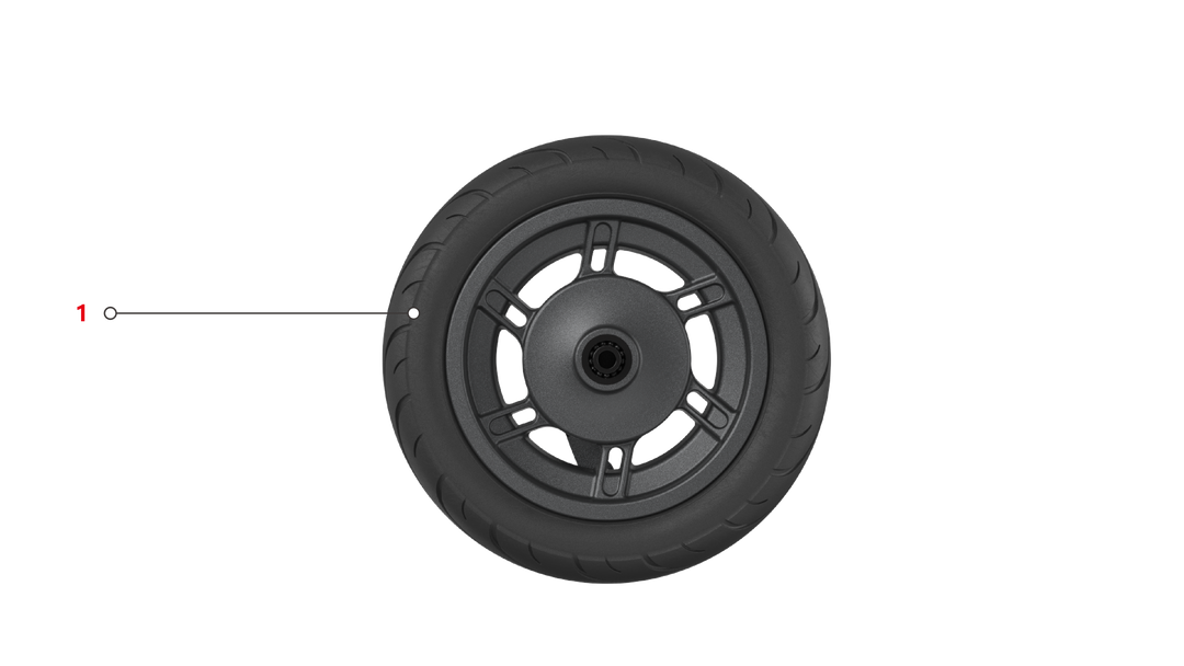 OKAI OEM EA10A/C Front Wheel Assembly