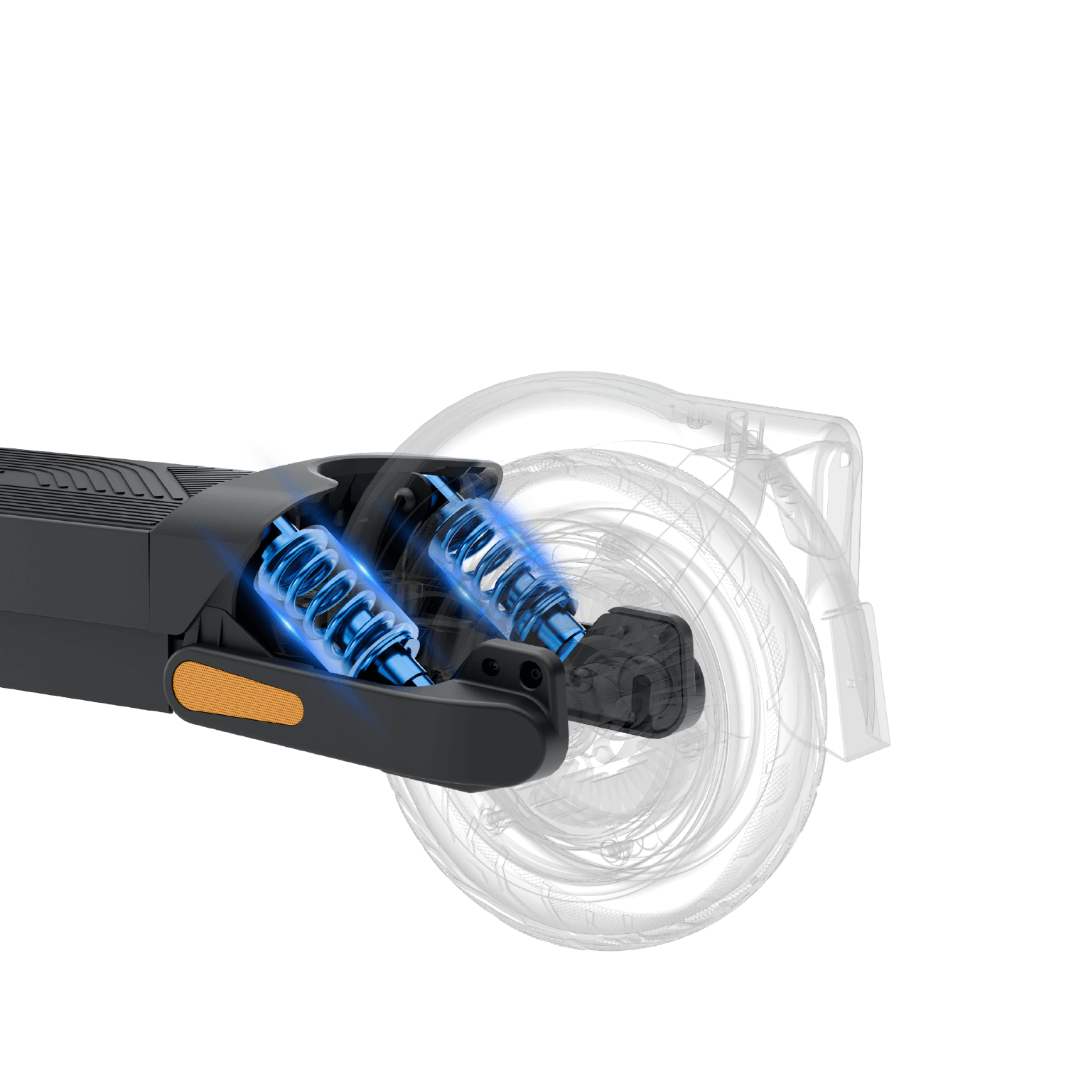 Es40 Rear Panel NEON Ultra ES40 eScooter – OKAI