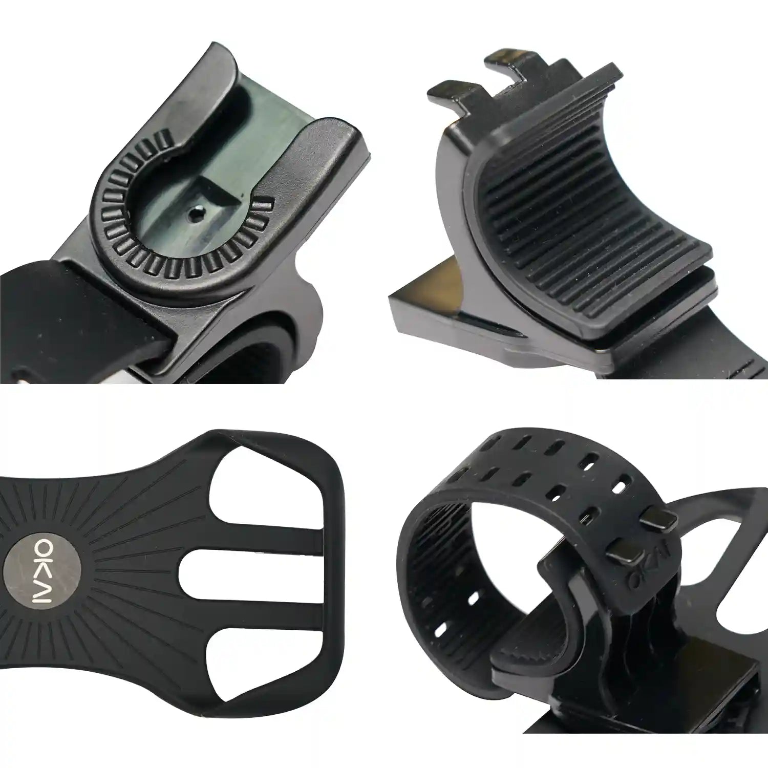 Quad Lock Brake Clutch Acid Handlebar Phone Mount, Black Bikeinn