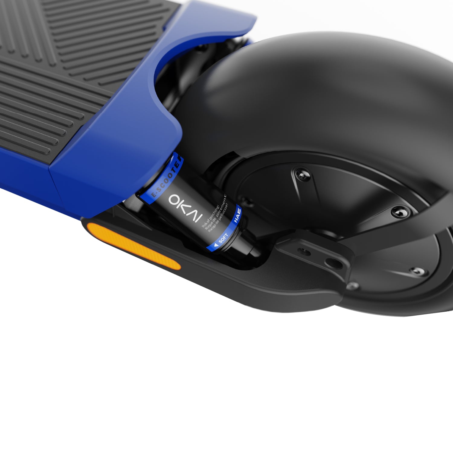 Es40 Rear Panel NEON Ultra ES40 eScooter – OKAI