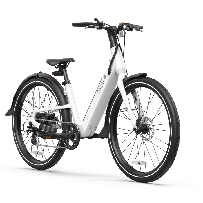 White electric bike deals